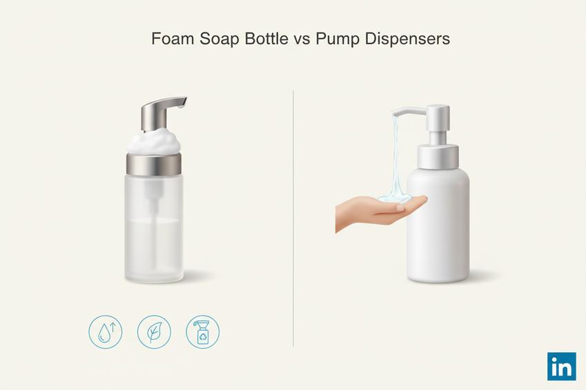 Foam Soap Bottle Vs. Pump Dispensers