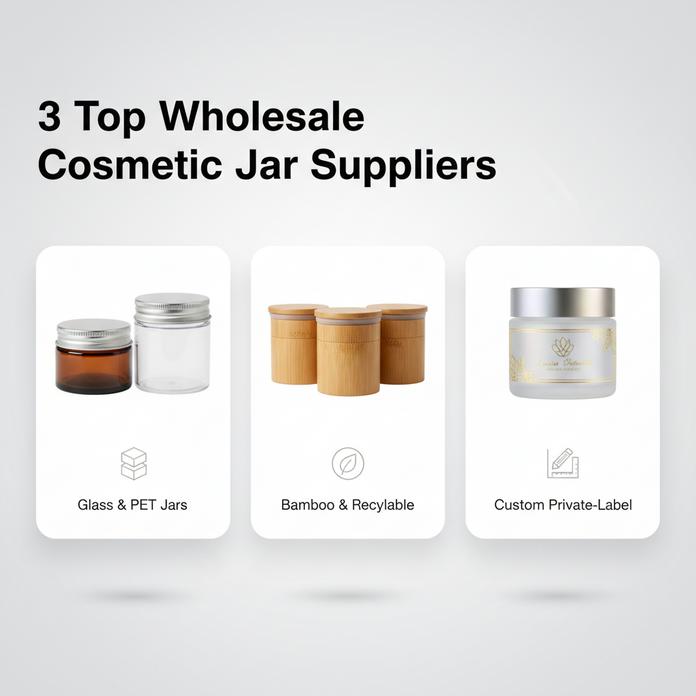 3 Top Wholesale Cosmetic Jars Suppliers To Consider