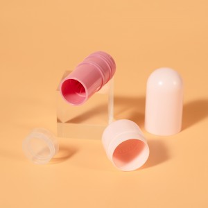 MB-89 Capsule Shaped Blush Stick Cosmetic Packaging Manufacturer