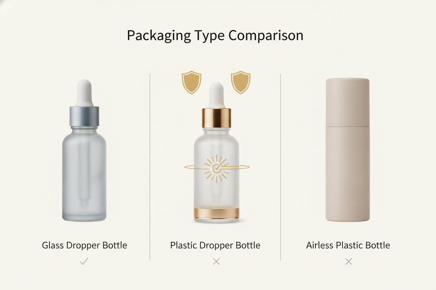 glass dropper bottles