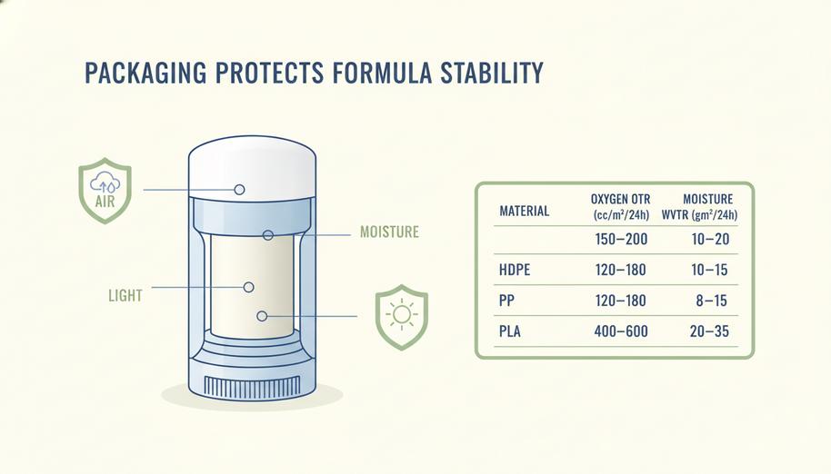 How Packaging Affects Deodorant Stability