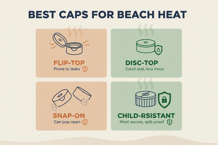 Which Cap Style Endures Beach Heat Best?