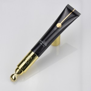 可填充振动锌合金软按摩眼霜化妆品管