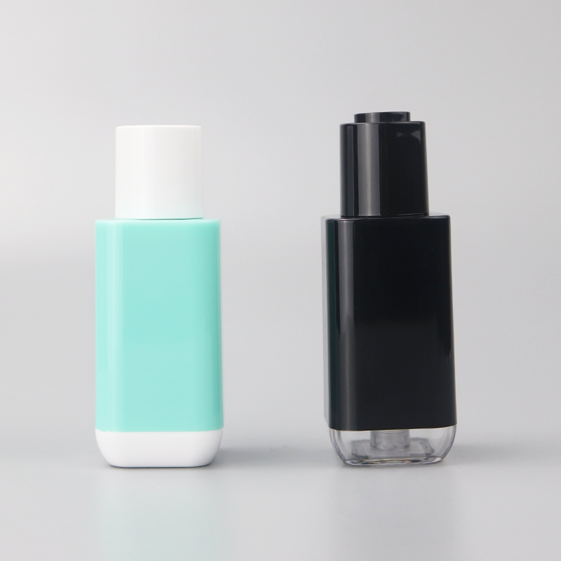 PD05 50ml Square Serum Bottle Pressed Dropper Bottle China Supplier Featured Image