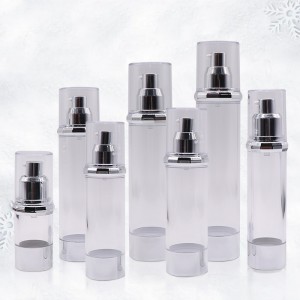 PA81 ହୀରା କାନ୍ଧ ସହିତ ପତଳା ସିଲିଣ୍ଡର ଏୟାରଲେସ୍ ପମ୍ପ ବୋତଲ |