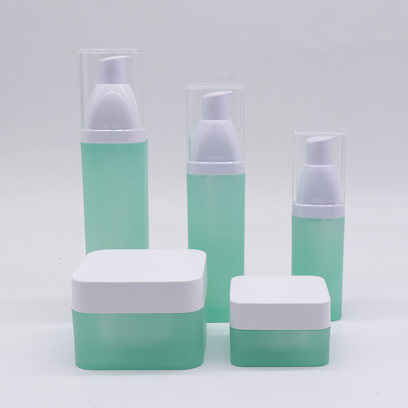 Square skin care packaging