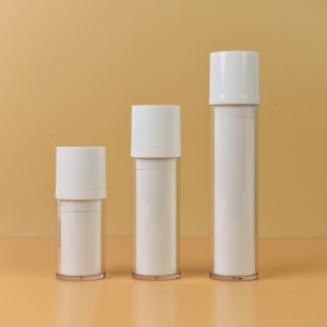 PA20A Refillable Screw-on Airless Pump Bottle 15ml 30ml 50ml