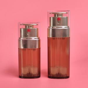 NEW Tri-Chamber Airless Bottle For Serum Lotion 10ml*3 15ml*3