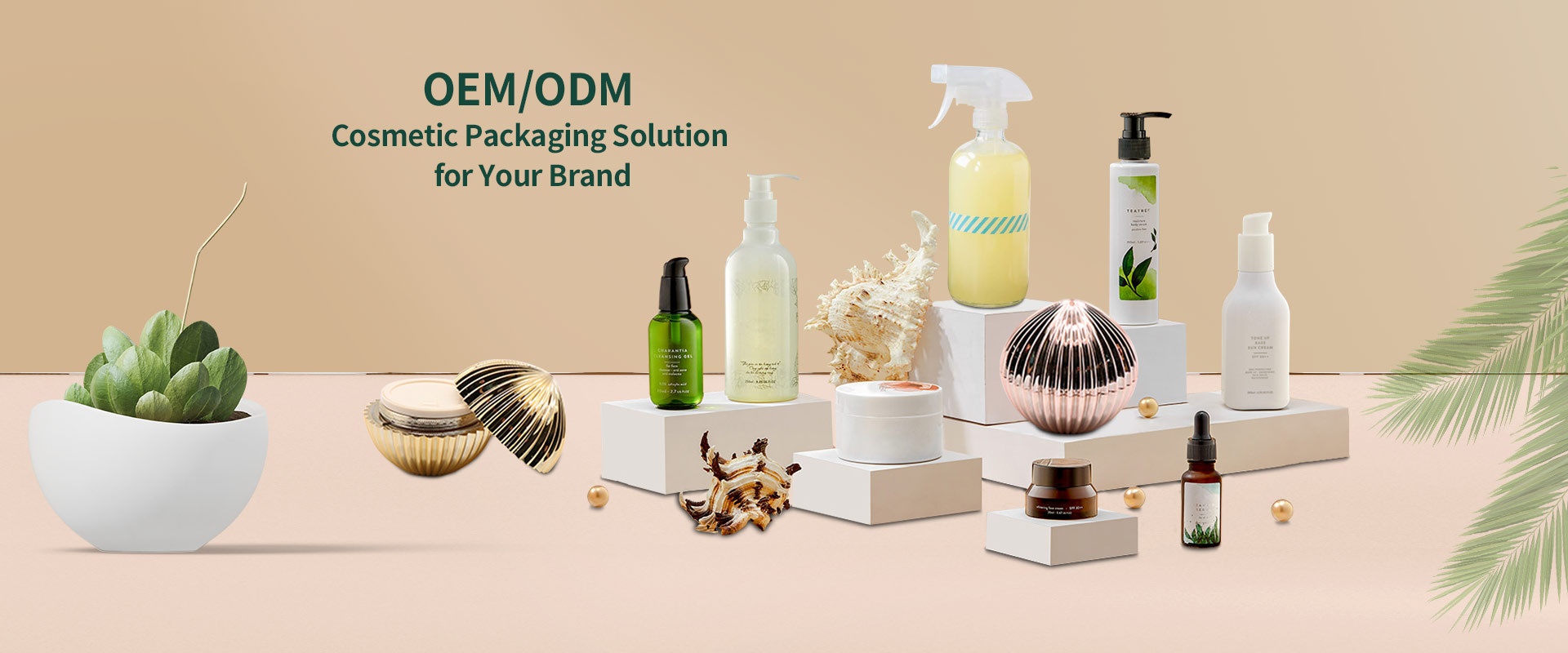 banner topfeelpack skincare packaging OEM sets