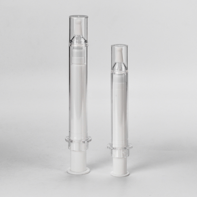 Good quality Metal Syringe - Cosmetic Packaging Syringe Plastic Needle Eye Cream Syringe – TOPFEEL PACK