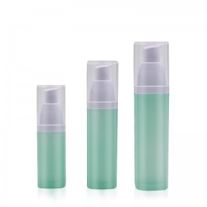 PL23 15ml 30ml 50ml Square Double-wall Cosmetic Lotion Bottle