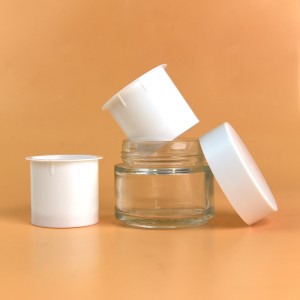 PJ81 Glass Refillable Cream Container 50g Cream Jar Manufacturer