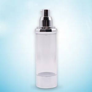 PA81 Thinner Cylinder Airless Pump Bottle nga adunay Diamond Shoulder