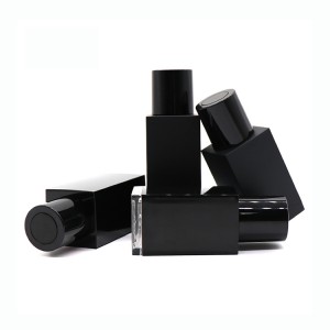 Күпләп сату 30мл 50мл Буш кара мәйдан Эфир майы пластик тамчы шешә