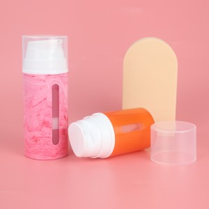 50ml 100ml PP无气瓶开窗乳液瓶