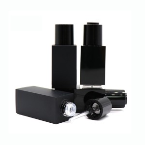 Күпләп сату 30мл 50мл Буш кара мәйдан Эфир майы пластик тамчы шешә