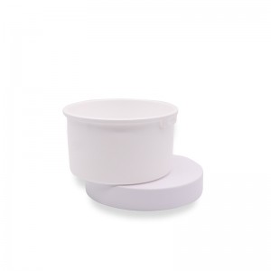 PJ45 50ml 100ml 240ml Refillable Round Double Wall Cream Jar