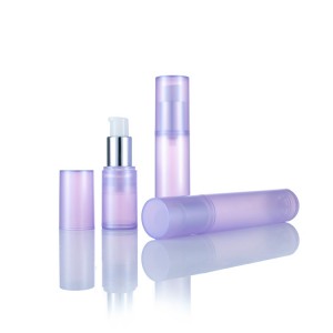 Qualityokary hilli ýöriteleşdirilen reňk 15ml 30ml 50ml Plastiki kosmetiki uçarsyz çüýşe