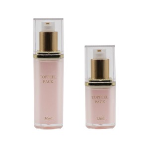 15ml 30ml 方形双层护肤霜无气化妆瓶