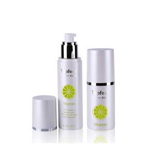 TA05 Skin Care Packaging 50ml 100ml Silinder Plastic Cosmetic Airless Pump Bottle