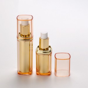 15ml 30ml 方形双层护肤霜无气化妆瓶