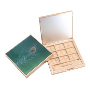 Cosmetics private label empty eyeshadow palette