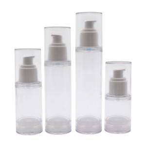 PA69 30ml 50ml 80ml 100ml 透明圆形真空瓶