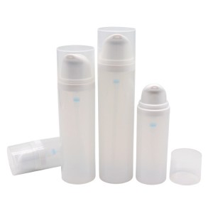 PJ41 Recycled PCR Cream Jar ແລະ PL19 PCR Lotion Pump Bottle ສໍາລັບການຫຸ້ມຫໍ່ເຄື່ອງສໍາອາງ