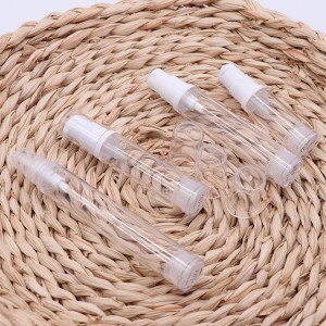 PA70 كىچىك تىپتىكى ئېلىپ يۈرۈشكە ئەپلىك سۈزۈك ھاۋاسىز بوتۇلكا ۋە پۈركۈش پومپىسى بار