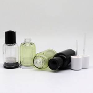 Bagong Product Factory Supply 30 ml 50 ml Clear Dropper Bottle Essential Oil Dropper Bottle