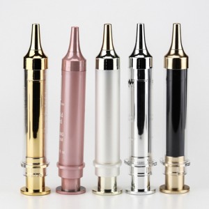 ขวดเข็มฉีดยาสุญญากาศผนังสองชั้นสำหรับเซรั่มบำรุงรอบดวงตา, ​​เอสเซนส์สำหรับใบหน้า