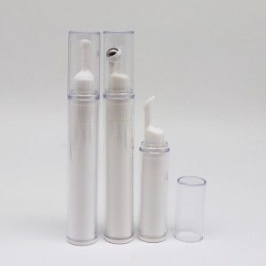 ขวดเข็มฉีดยาสุญญากาศผนังสองชั้นพร้อมหัวทรีตเมนต์ถนอมดวงตา