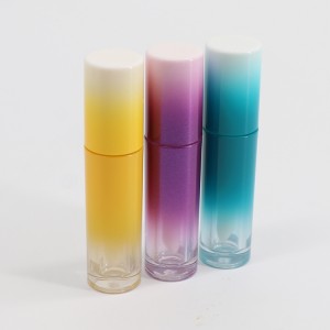 Envase de tubo de brillo de labios vacío cosmético