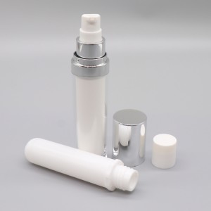 PJ10 Refillable Airless Cream Jar, PL04 ​​Replaceble PCR Lotion Pump Botol