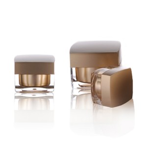 I-Cosmetic Acrylic Packaging Mini Square Jars 5g 15g 30g 50g