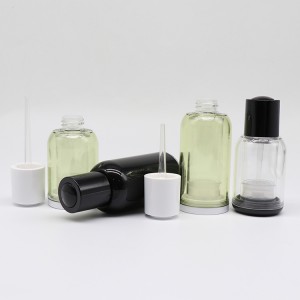New Product Factory Supply 30 ml 50 ml Clear Dropper Bottle Essential Oil Dropper Bottle