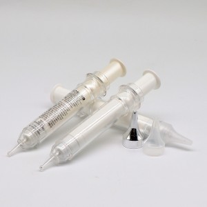 ขวดเข็มฉีดยาสุญญากาศผนังสองชั้นสำหรับเซรั่มบำรุงรอบดวงตา, ​​เอสเซนส์สำหรับใบหน้า