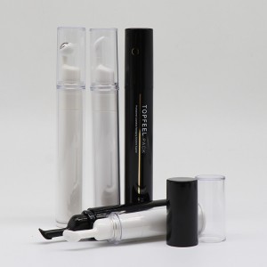 ขวดเข็มฉีดยาสุญญากาศผนังสองชั้นพร้อมหัวทรีตเมนต์ถนอมดวงตา