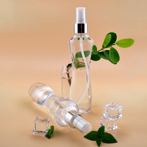 230ml قۇرۇق نېپىز بەل شەكىللىك گىرىم بويۇملىرى پۈركۈش بوتۇلكىسى نەملىك ساقلاش تونېرغا ئىشلىتىلىدۇ