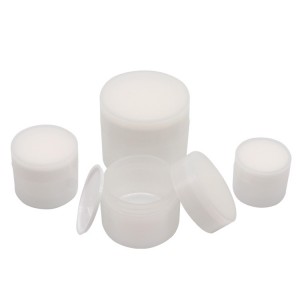 କସମେଟିକ୍ ପ୍ୟାକେଜିଂ ପାଇଁ PJ41 ରିସାଇକ୍ଲିଡ୍ PCR କ୍ରିମ୍ ଜାର୍ ଏବଂ PL19 PCR ଲୋସନ ପମ୍ପ ବୋତଲ |