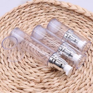 TA08 15ml 30ml 50ml 透明圆形真空瓶