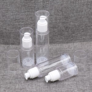 PA69 30ml 50ml 80ml 100ml 透明圆形真空瓶