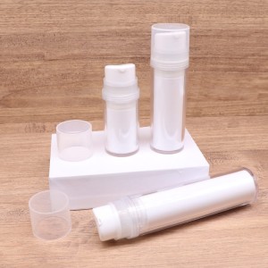 PA76 Refillable Airless Pump Bottle, Replaceable PCR Lotion Pump Bottle
