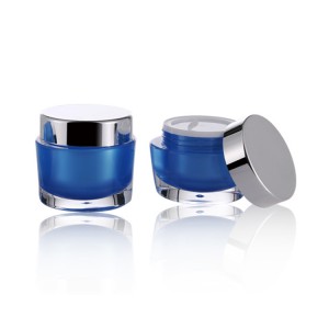 ବିଳାସପୂର୍ଣ୍ଣ ପ୍ରସାଧନ ପାତ୍ର ଛୋଟ କ୍ରିମ୍ ପାତ୍ର |