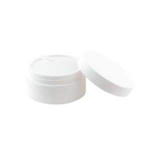 批发不同容量的白色化妆品膏霜罐