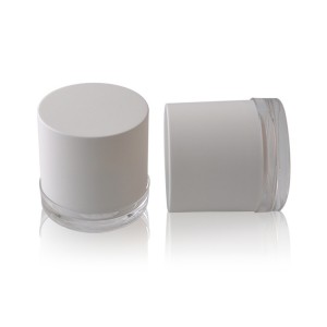 Duplex Wall Cream Jar Cosmetics Containers et Packaging