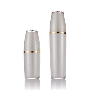 Lýuks goşa diwar kosmetiki gaplama losyon çüýşeleri