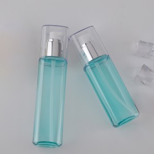 ដបទឹកថ្នាំ TB14 Square Plastic Cosmetic Lotion Pump Bottle, Fine Mist Sprayer Bottle