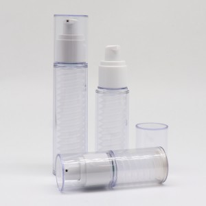 Genetiki derini bejermek serumu üçin goşa diwar howasyz vakuum içerki kapsula çüýşesi