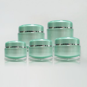 定制亚克力双层奶油罐容器